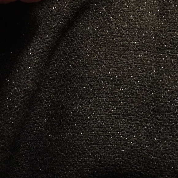 Metallic thread jacket and skirt in wool - Picture 4 of 12